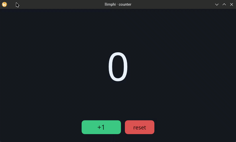 counter example — the full Elm loop in ~124 LOC
